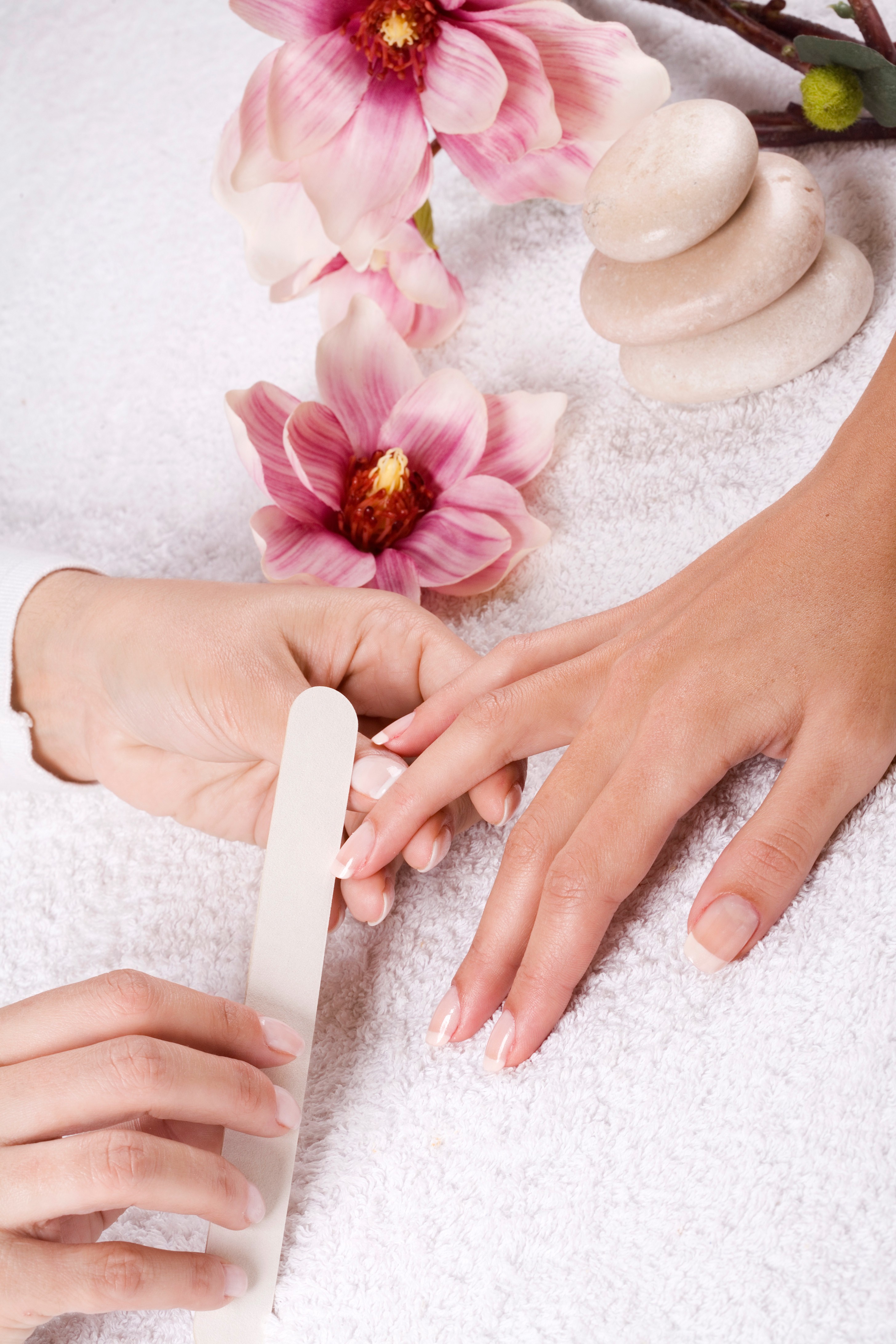Manicure,Treatment,At,The,Wellness,Center